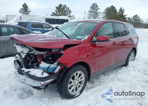 2019 Chevrolet Equinox Lt z USA, uszkodzony, nr VIN 3GNAXUEV9KS559917